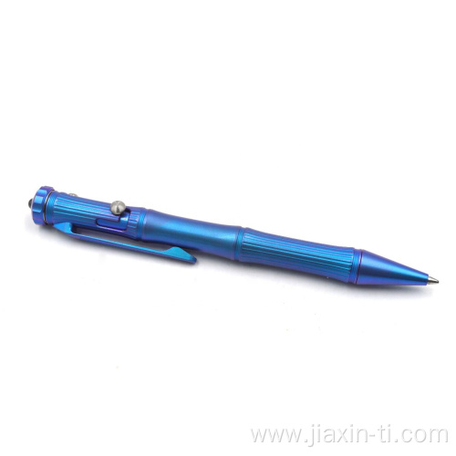 Survival Ballpoint Titanium Bolt Pen With Fidget Spinner